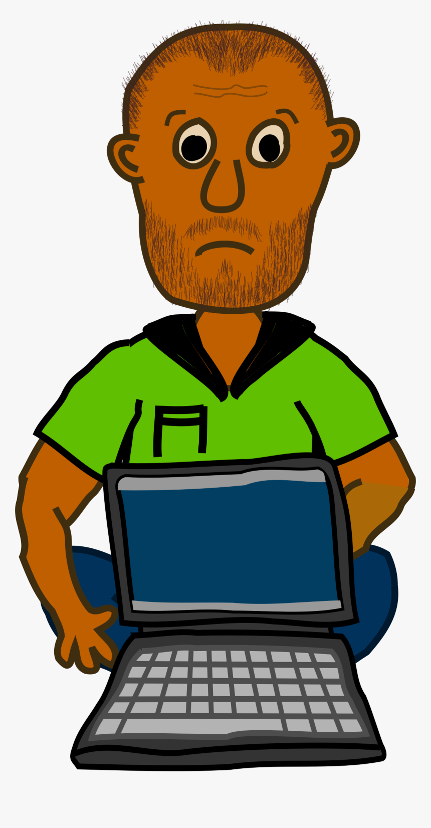 Transparent Laptop Cartoon Png - Laptop, Png Download