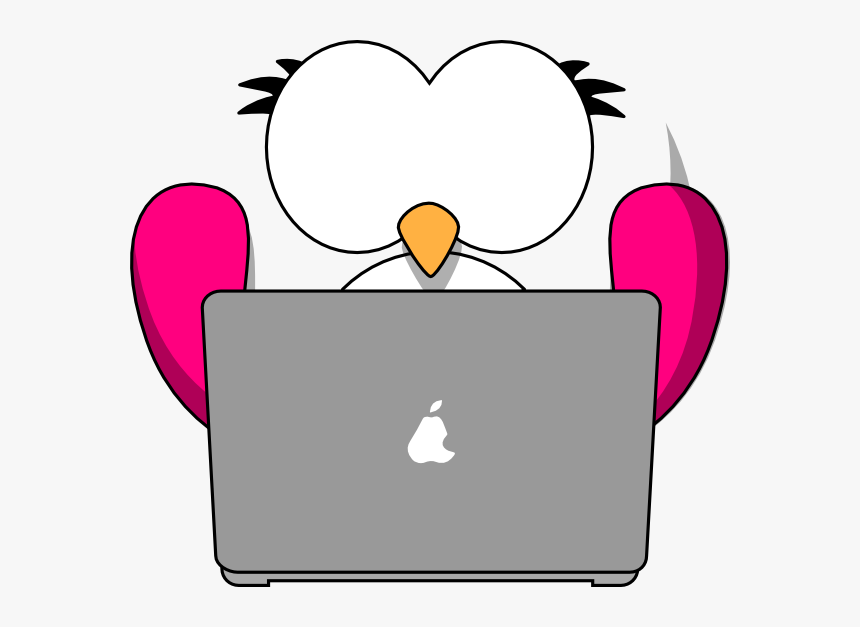 Back Laptop Vector Png, Transparent Png