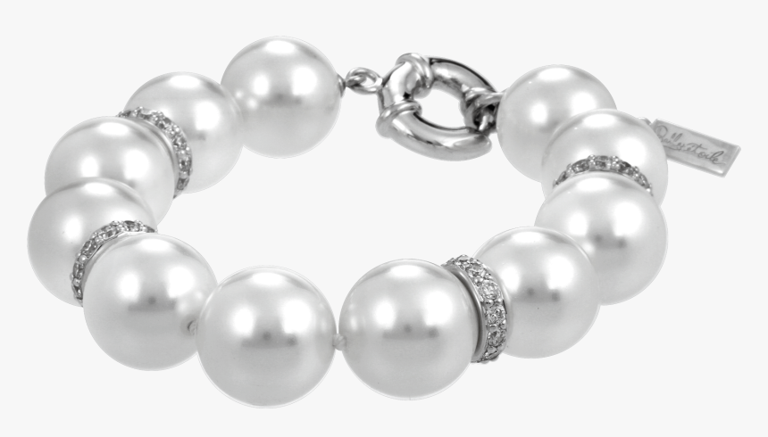 Belle Étoile Luxury White Bracelet - Pearl, HD Png Download