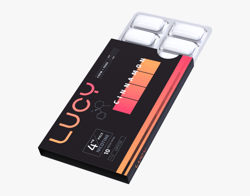 Lucy Nicotine Gum, HD Png Download
