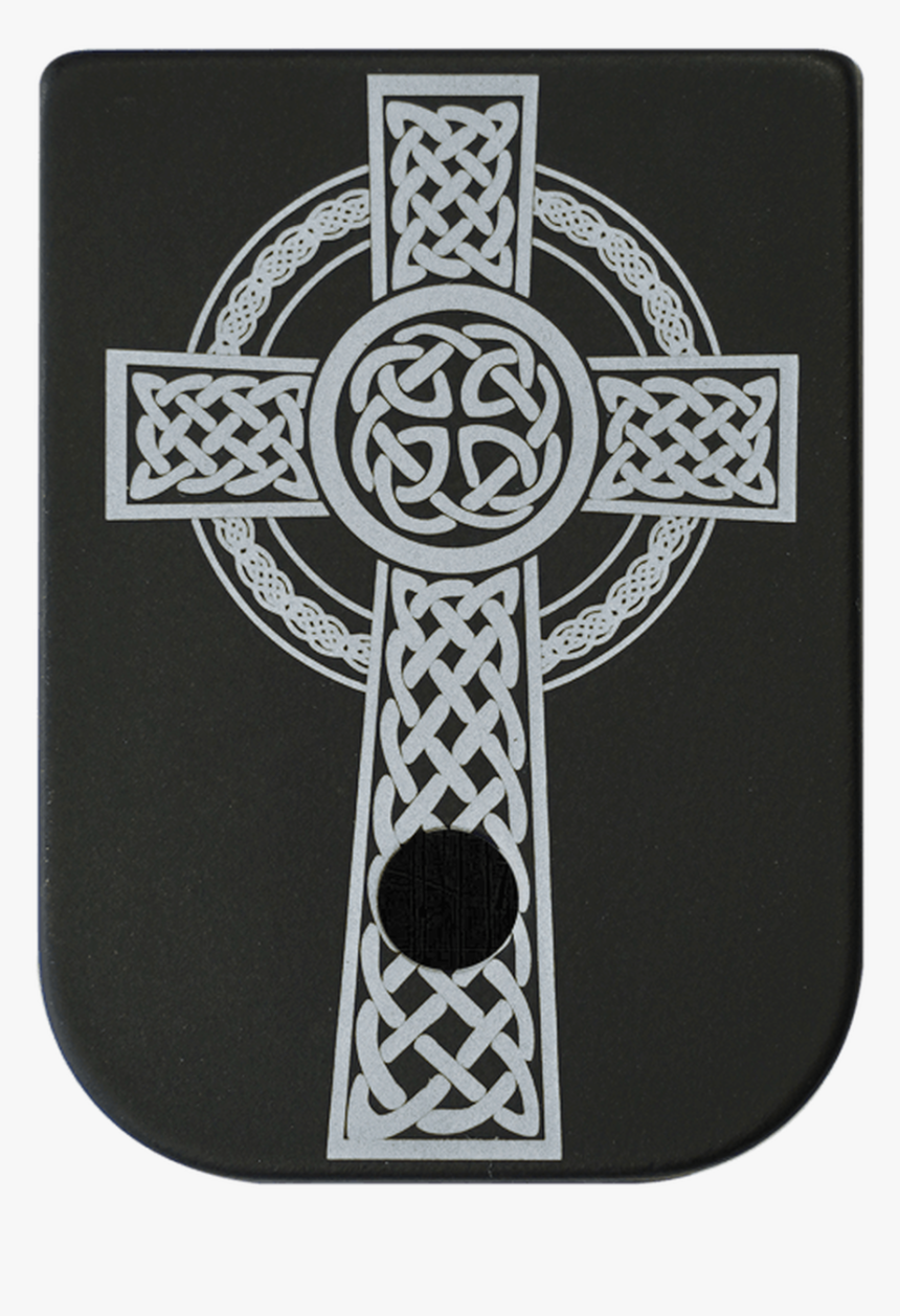 Celtic Cross Titanium Black Traditional Finish Mag - Celtic Cross Free, HD Png Download