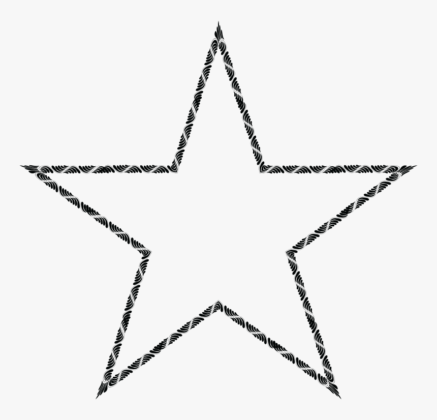 Trendy Star - Red Star Png Transparent Background, Png Download
