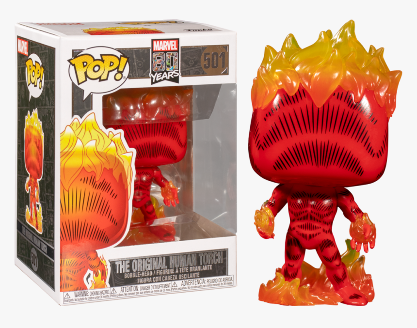 Funko Pop Human Torch, HD Png Download