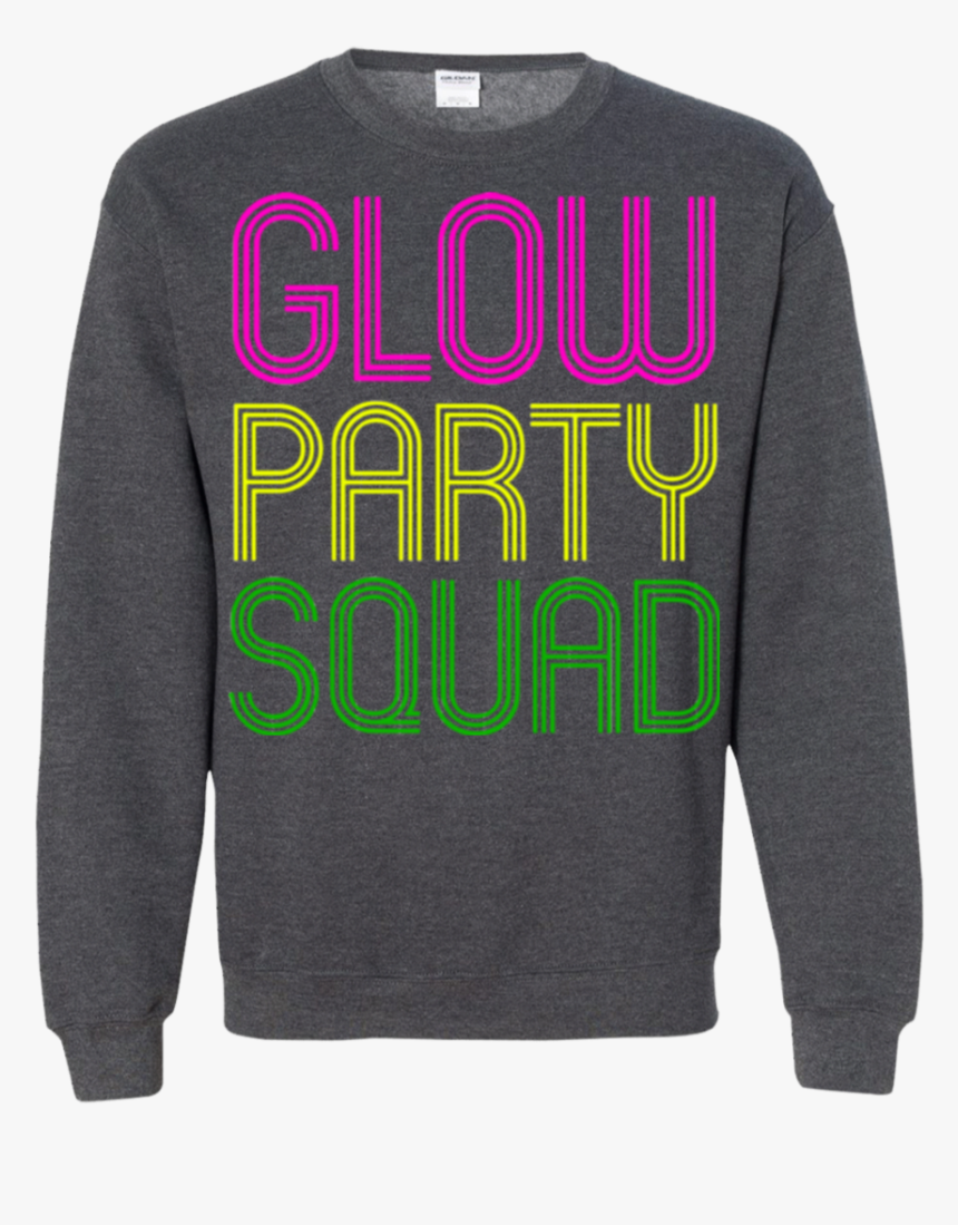 Glow Party Squad Cool Birthday Ls Shirt/hoodie/sweatshirt - Sweater, HD Png Download