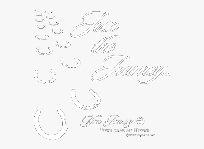 Transparent Horse Hoof Png - Calligraphy, Png Download