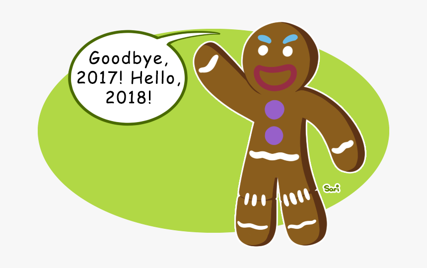Transparent Gingerbread Cookie Png - Cartoon, Png Download