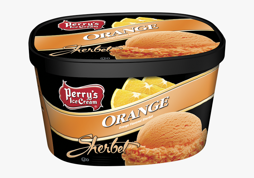 Orange Flavored Ice Cream, HD Png Download