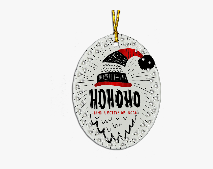 Santa Png Trendy - Handlettering Hohoho, Transparent Png