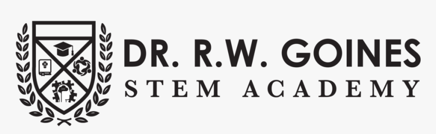 Dr Rw Goines Stem Academy Final Black - Human Action, HD Png Download