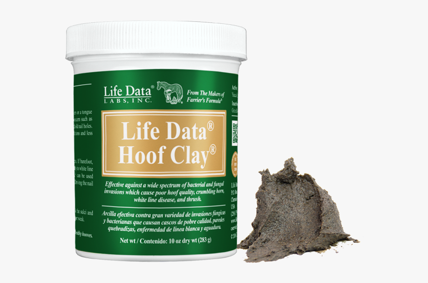 Life Data® Hoof Clay® For Thrush - Farrier, HD Png Download