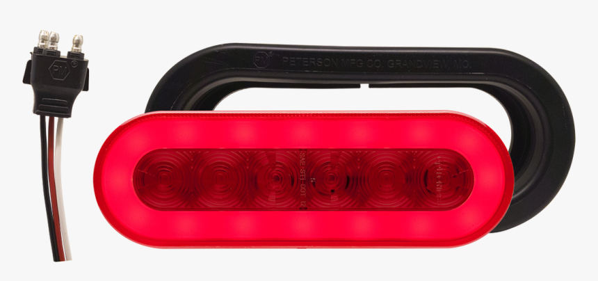 Stl111krbp Glolight Oval Sealed Led Red Stop/turn/tail - Light, HD Png Download