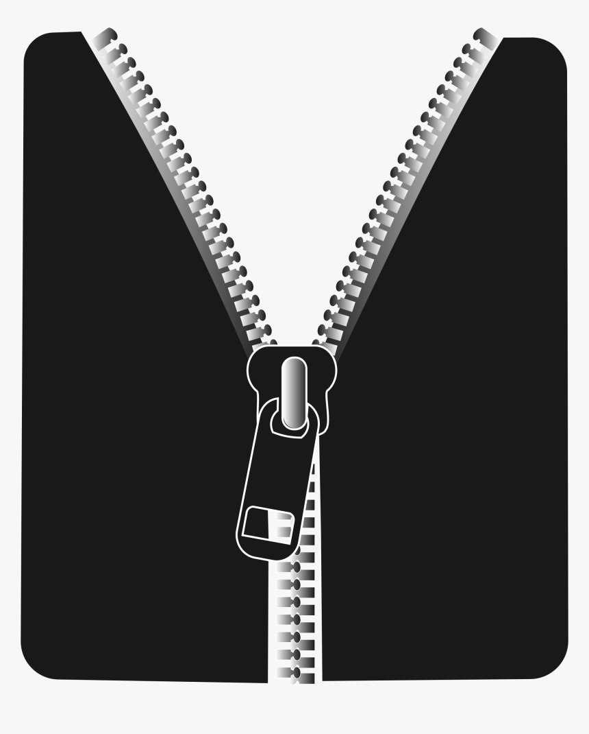 Transparent Zippers Clipart - Clipart Zipper, HD Png Download