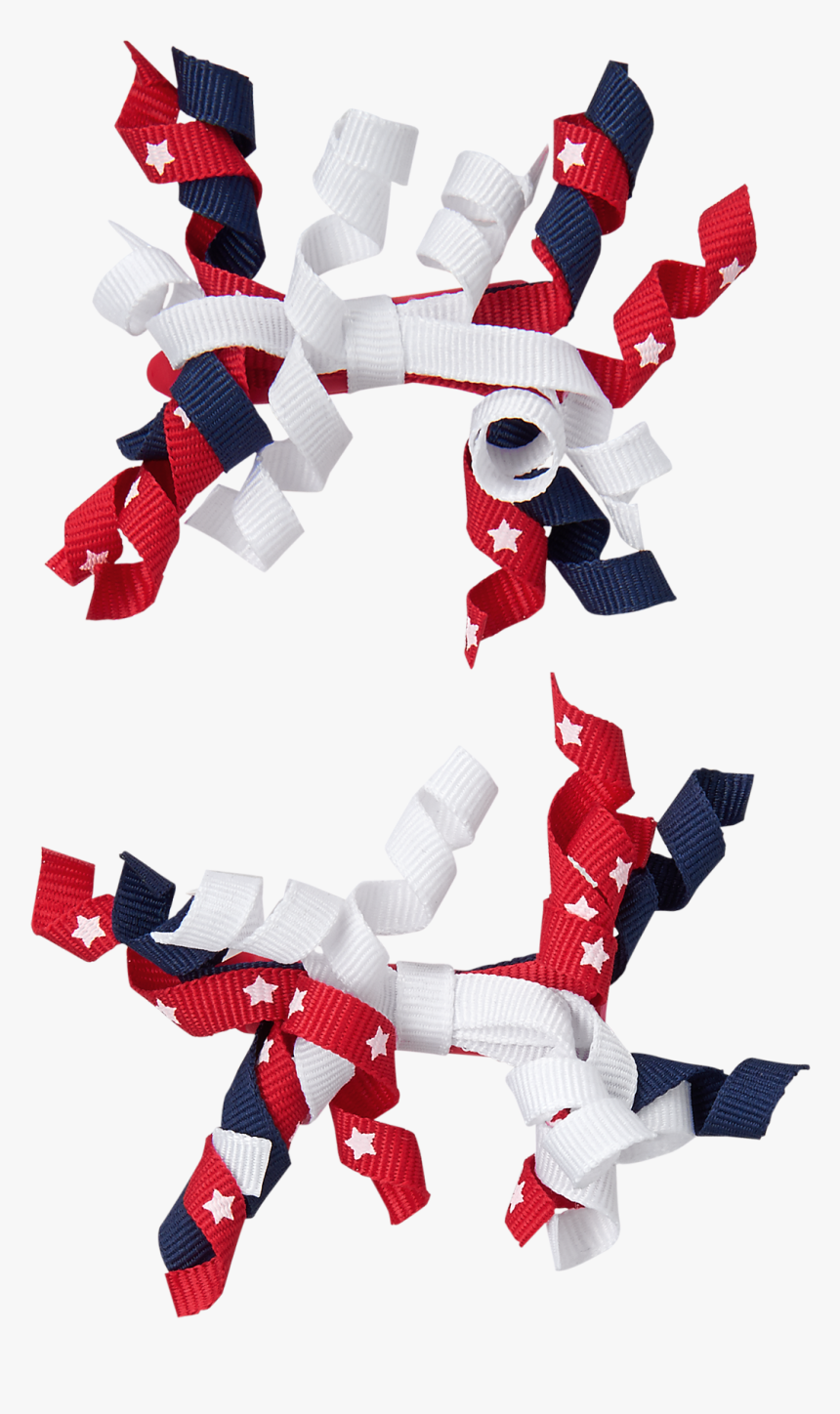 Curly Ribbon Clips, HD Png Download
