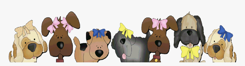 Curly Ribbon Png -give Us A Bark - Cartoon, Transparent Png
