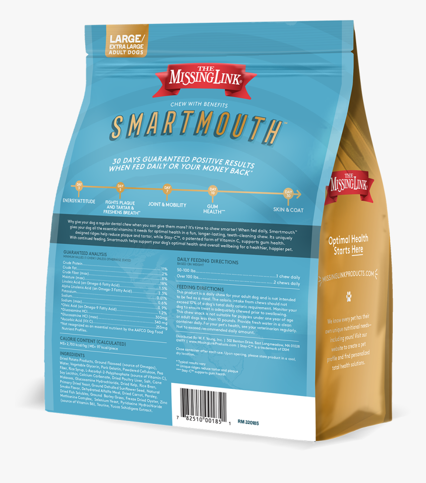 Smartmouth Dental Chew - Rice, HD Png Download