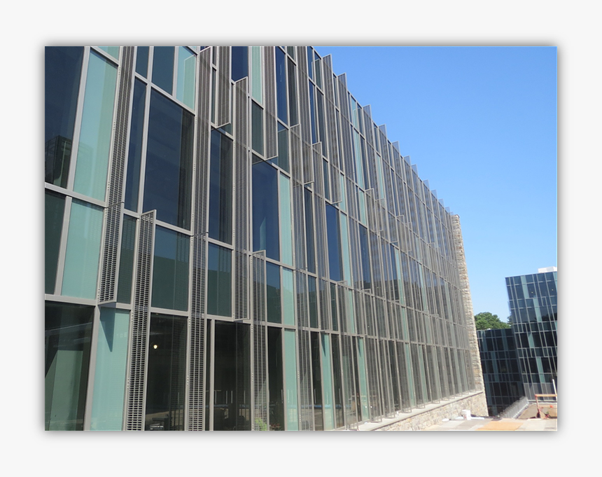 Vertical Sunshade Facade, HD Png Download