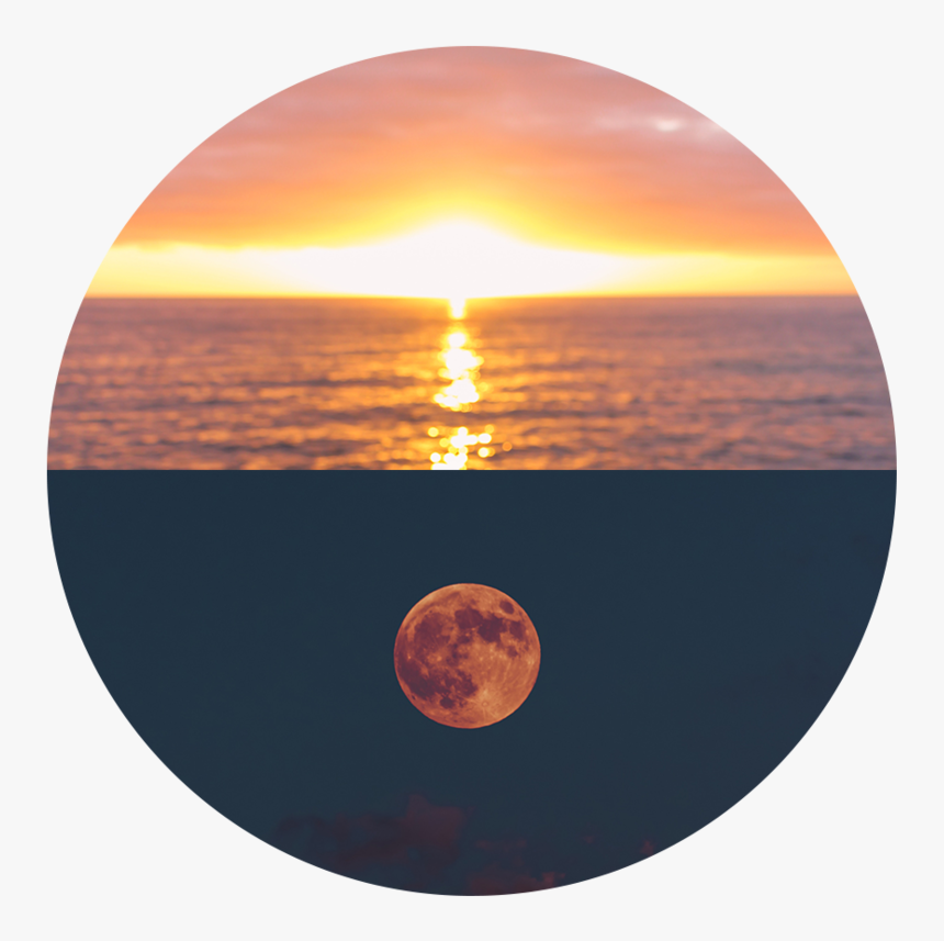 Sunrisesunset2 - Circle, HD Png Download