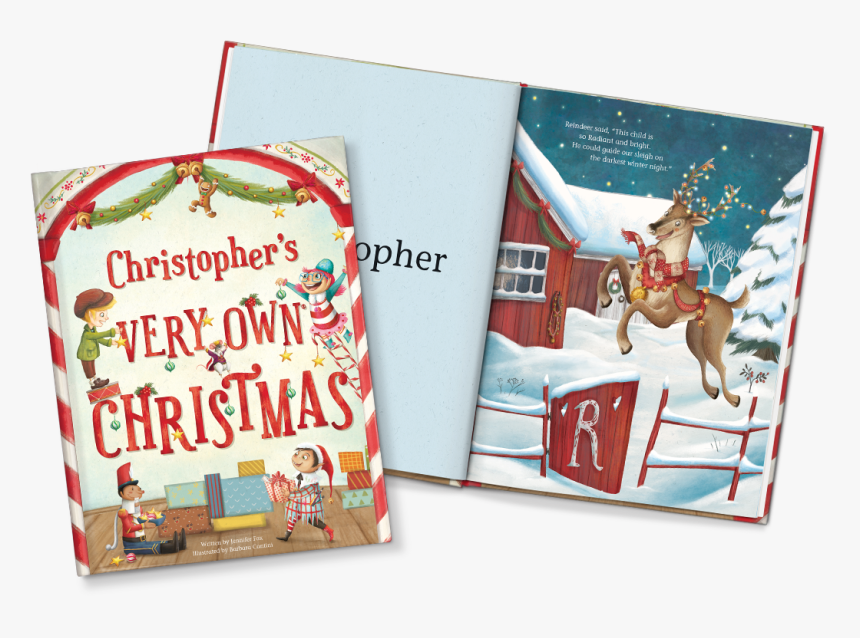 Christmas Girls Png -my Very Own Christmas Personalized - Christmas Personalized Storybook, Transparent Png