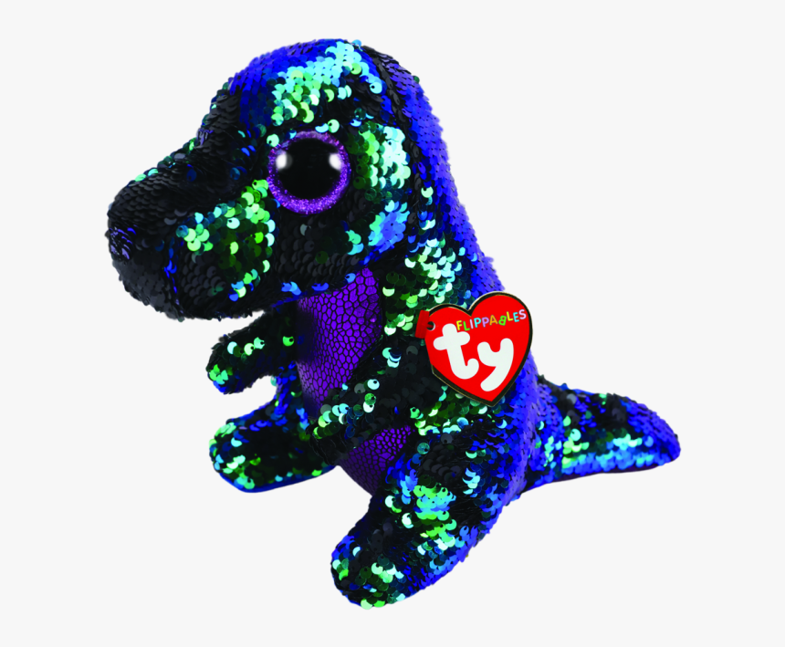 Ty Flippables Dinosaur, HD Png Download