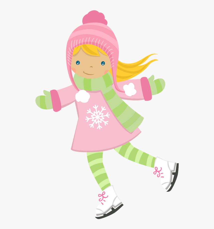 Transparent Winter Wonderland Clip Art - Girl In Snow Clipart, HD Png Download