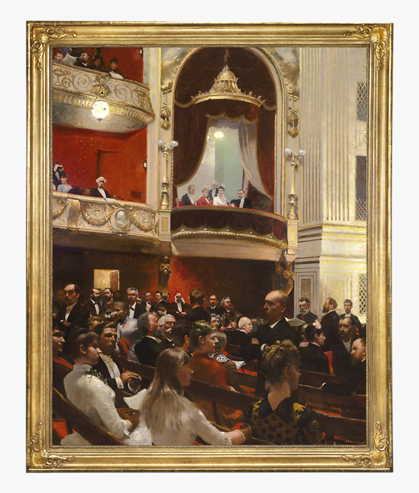 Paul Gustav Fischer Theatre, HD Png Download