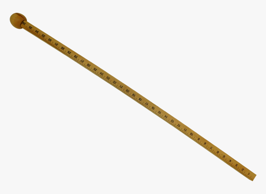 Traditional Wood Ruler Used By Students And Professionals - Bow, HD Png Download