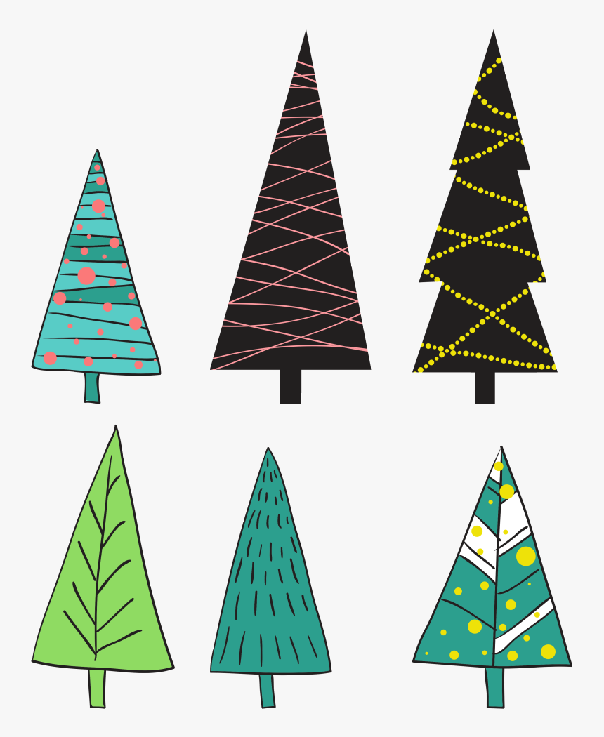 Hand Drawn Christmas Tree Stick Figure Christmas Tree Stick Figure