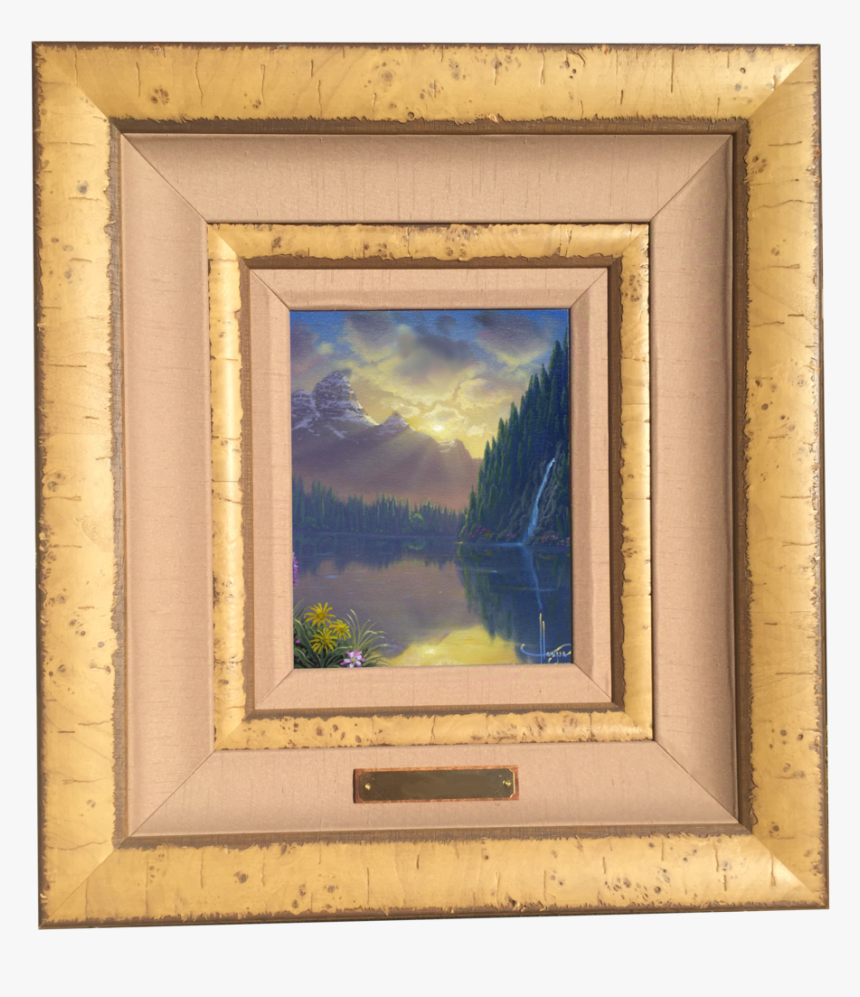 “sunlit Shores” Oil Available - Picture Frame, HD Png Download
