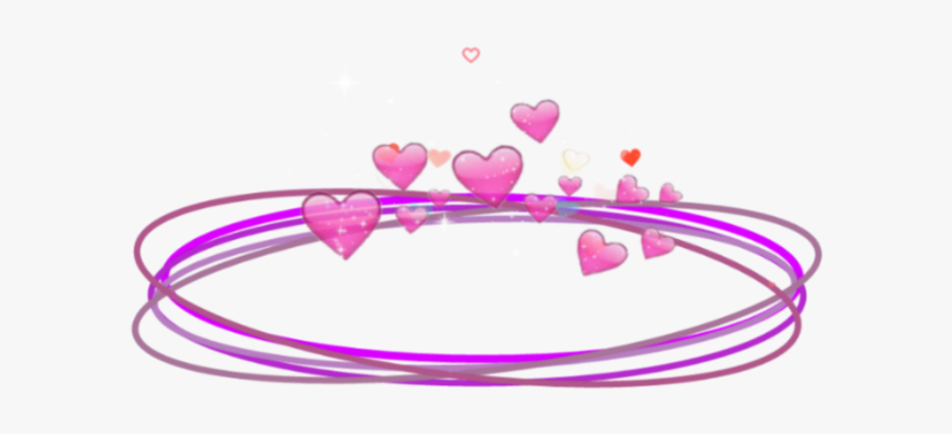 #cute #circle #circles #sticker #heart #stars #pink - Circle, HD Png Download
