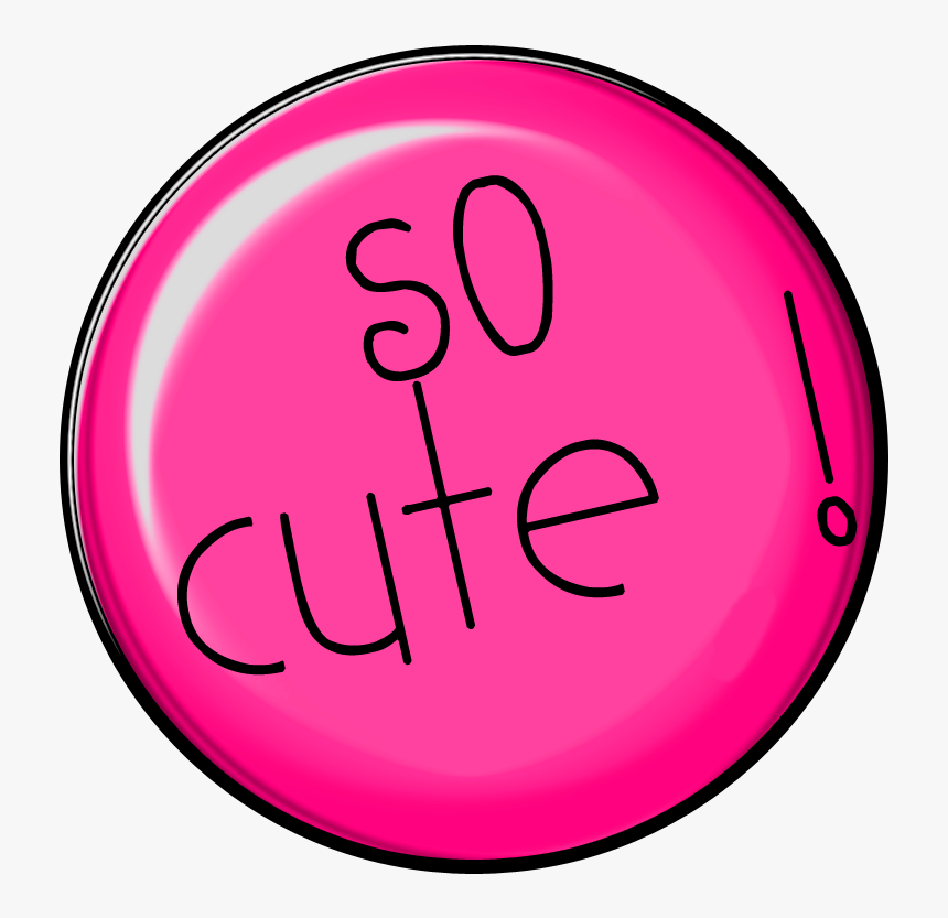 Button , So Cute Piink Bottle Cap Images, Bottle Caps, - Circle, HD Png Download