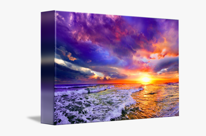 Purple Pink Clouds, HD Png Download