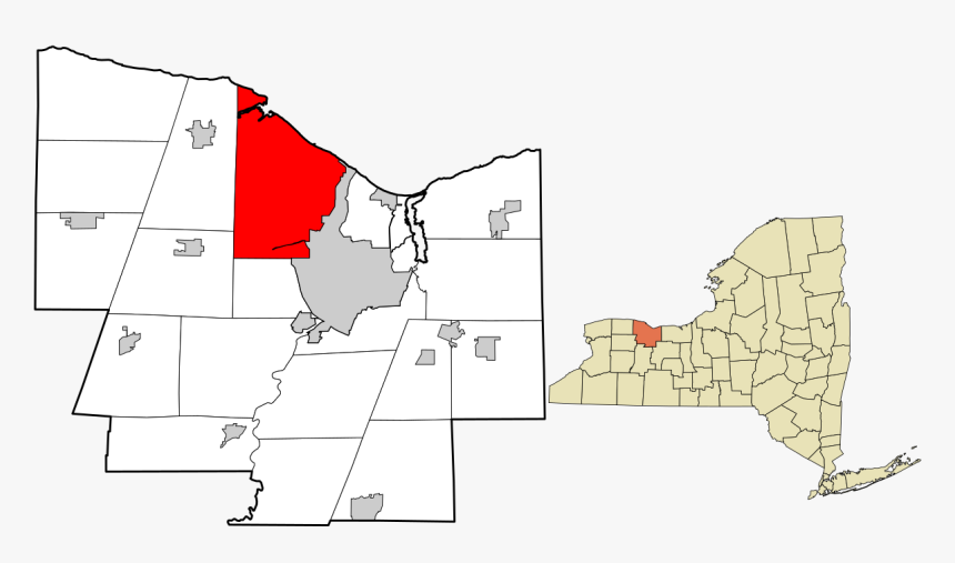 Town Of Webster Map, HD Png Download