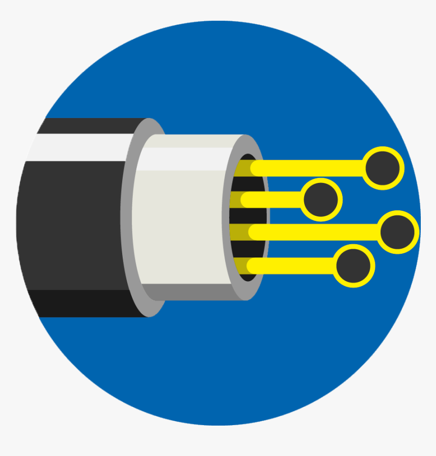 Fiber Optic & Broadband By Harbor Communications - Optical Fiber Logo Png, Transparent Png