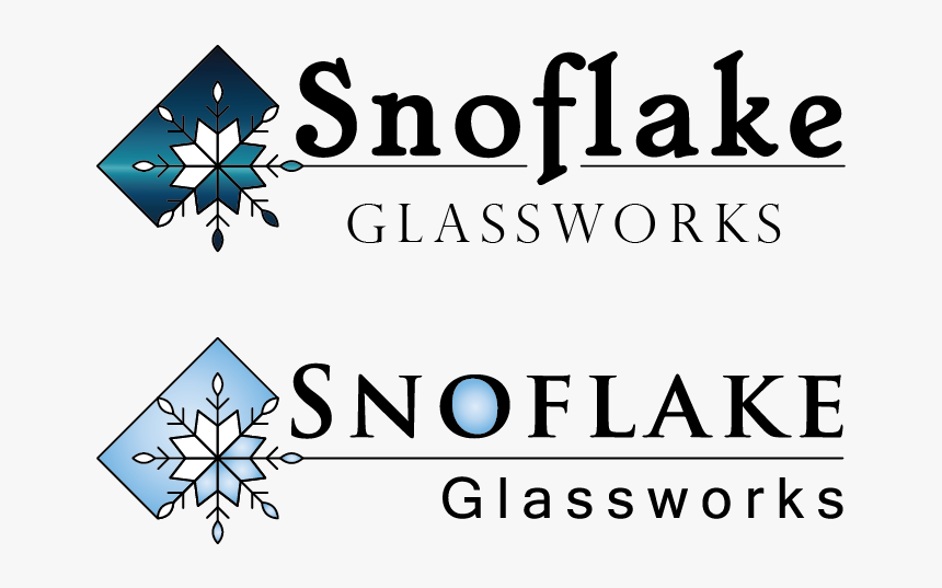 Logo Design By Anna-maria For Snoflake Glassworks - Calderon Makati, HD Png Download