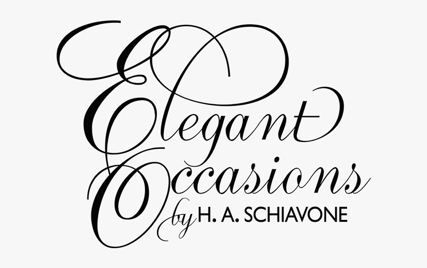 Elegant Occasions By H A Schiavone - Calligraphy, HD Png Download