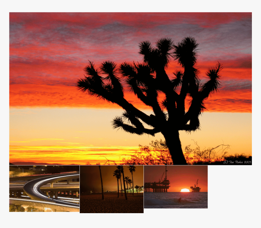 Mojave Desert Sunset, HD Png Download