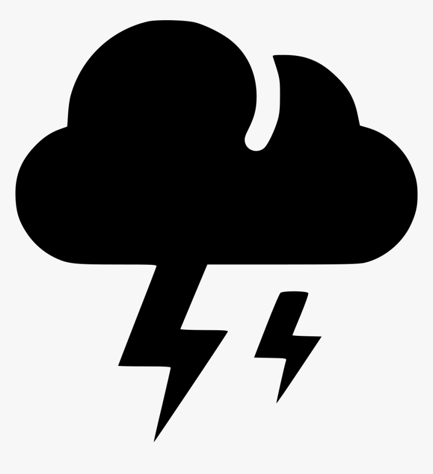 Cloud Lightning Strikes - Clip Art, HD Png Download