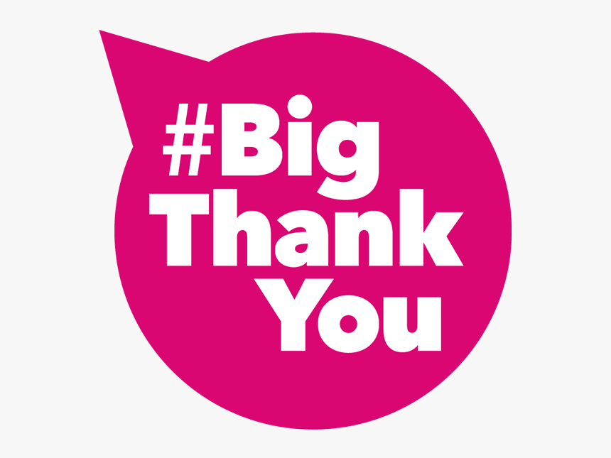 Big Thank You For Your Help, HD Png Download