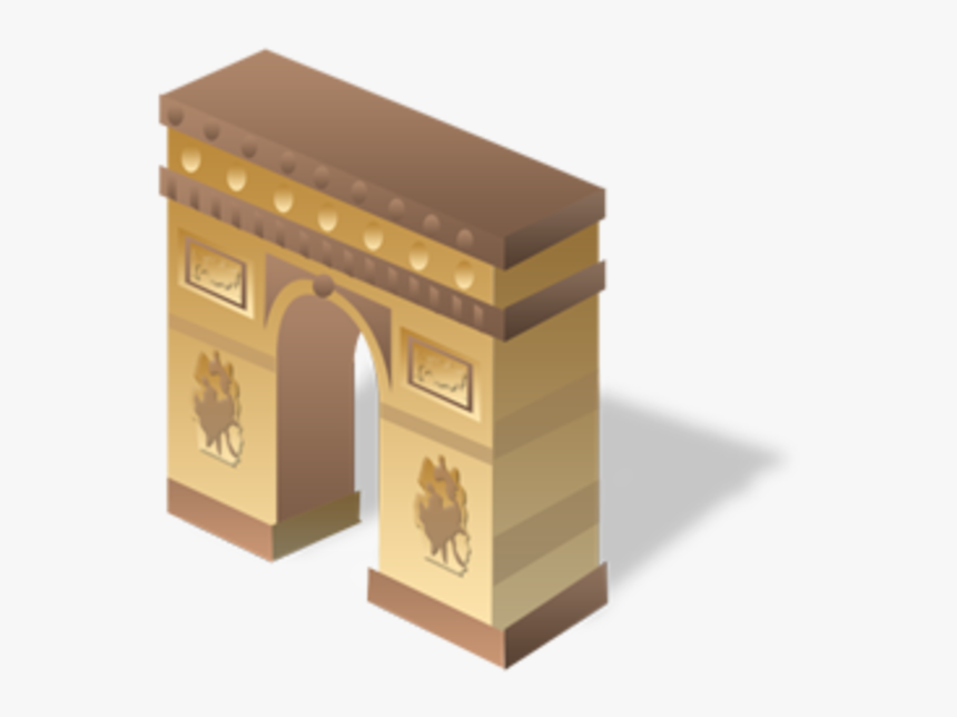 Arc De Triomphe Icon, HD Png Download