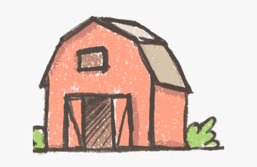 Barn Clipart Egg Farm - House, HD Png Download