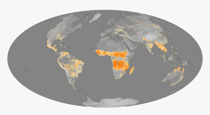 Active Fires - Earth, HD Png Download