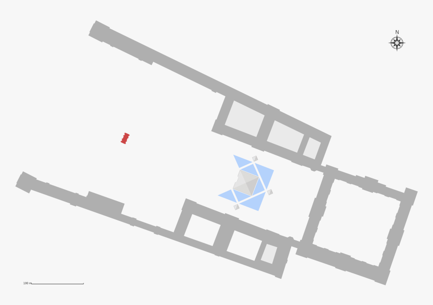 Plan Du Louvre Cour Puget, HD Png Download