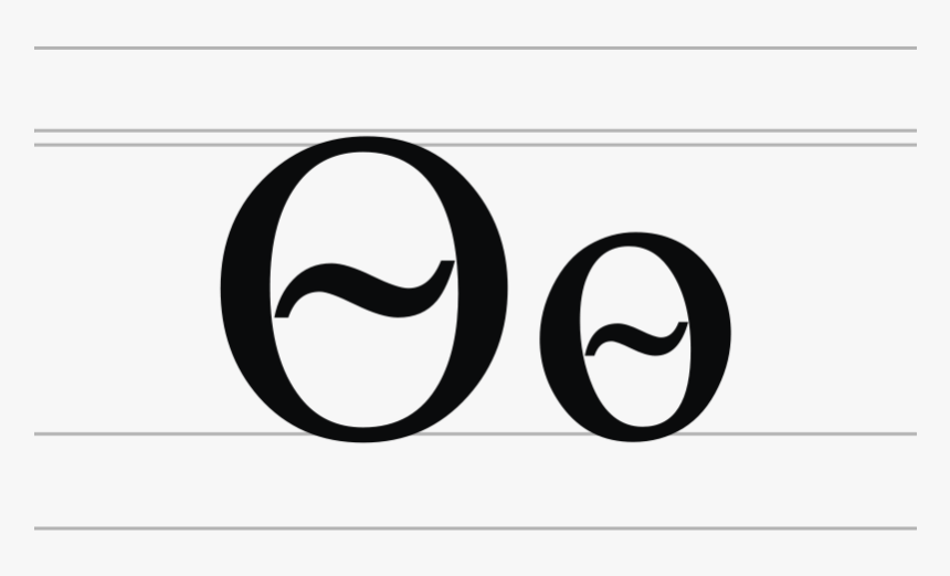 Cyrillic Letter Fita - Circle, HD Png Download