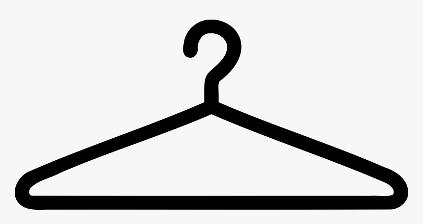 Hanger Vector Png - Hanger Black And White, Transparent Png