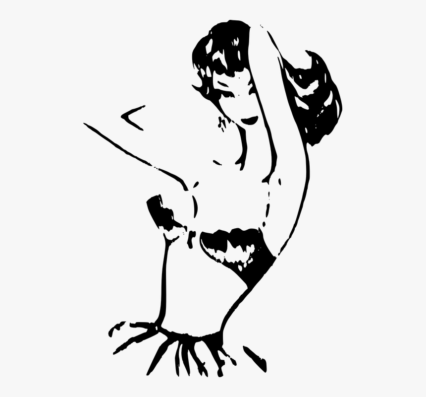 Stencil Boobs, HD Png Download