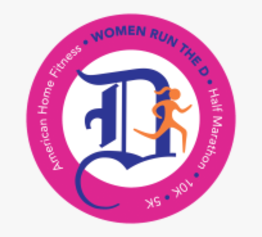 American Home Fitness Women Run The D - Circle, HD Png Download