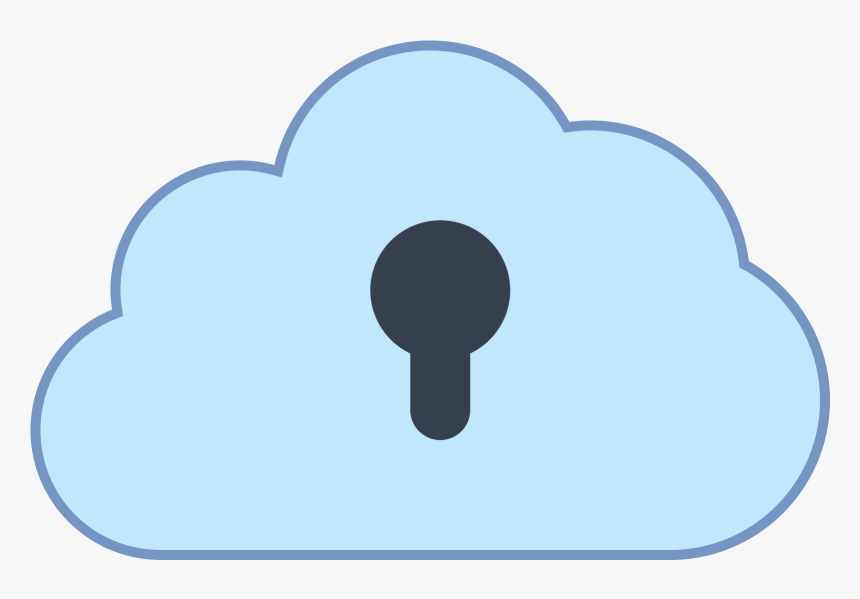 Secure Cloud Icon - Baby, HD Png Download