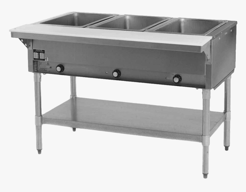 Eagle Dht3 120 1x Hot Food Table - Stainless Steel Table With 2 Shelves, HD Png Download