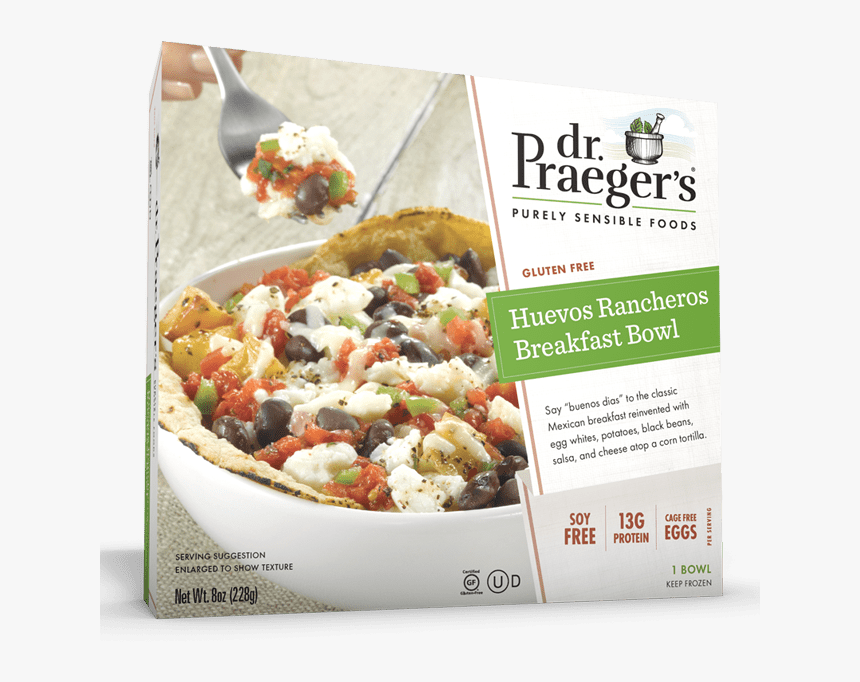 Praeger S Huevos Rancheros Breakfast Bowl Package - Dr. Praeger's, HD Png Download