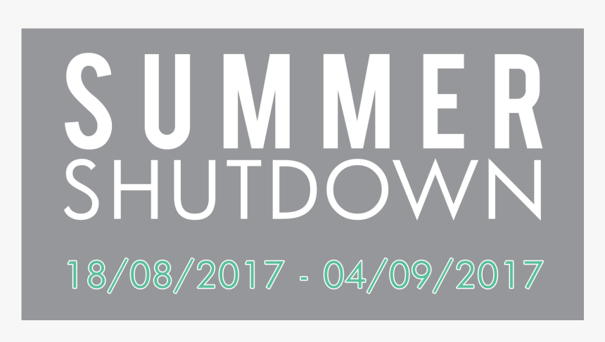 Summer Shutdown , Png Download, Transparent Png